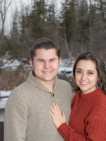 Celestina and Tylers Engagement Cut River